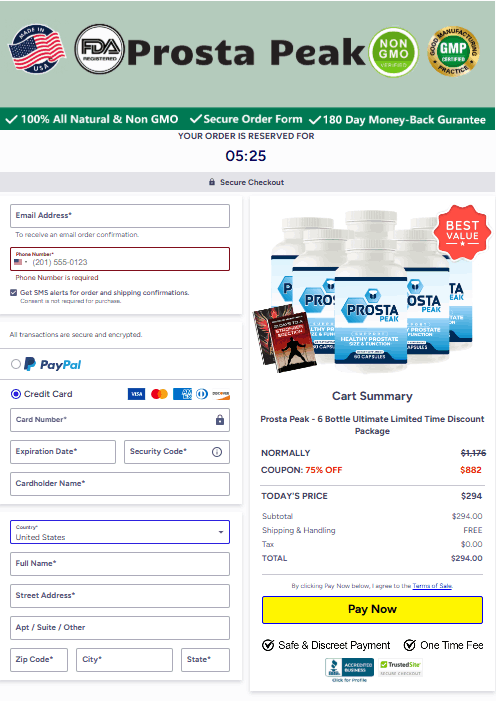 Prosta Peak-Secure-Checkout